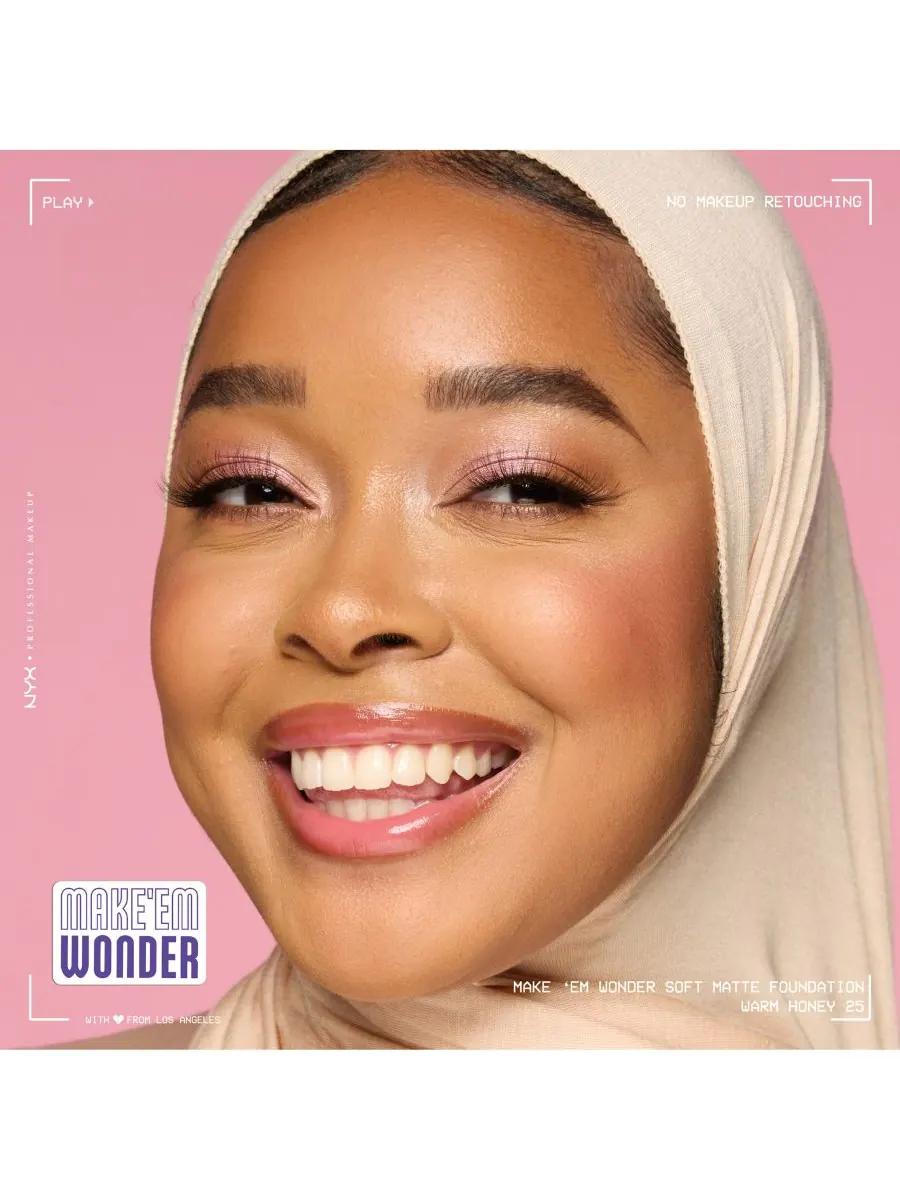 Тональный крем Wonder Foundation, 0,84 унции NYX Professional Makeup — изображение 9 из 10
