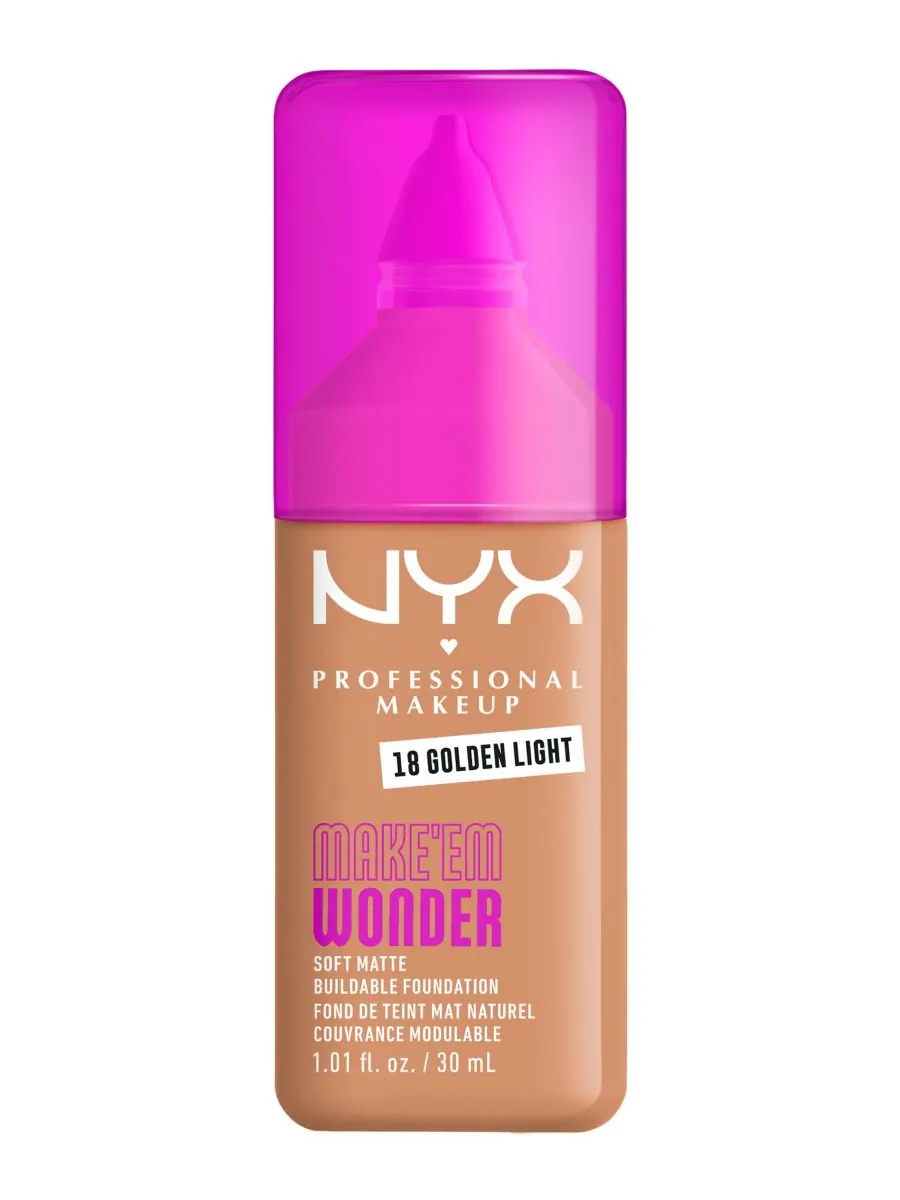 Тональный крем Wonder Foundation, 0,84 унции NYX Professional Makeup — изображение 1 из 10