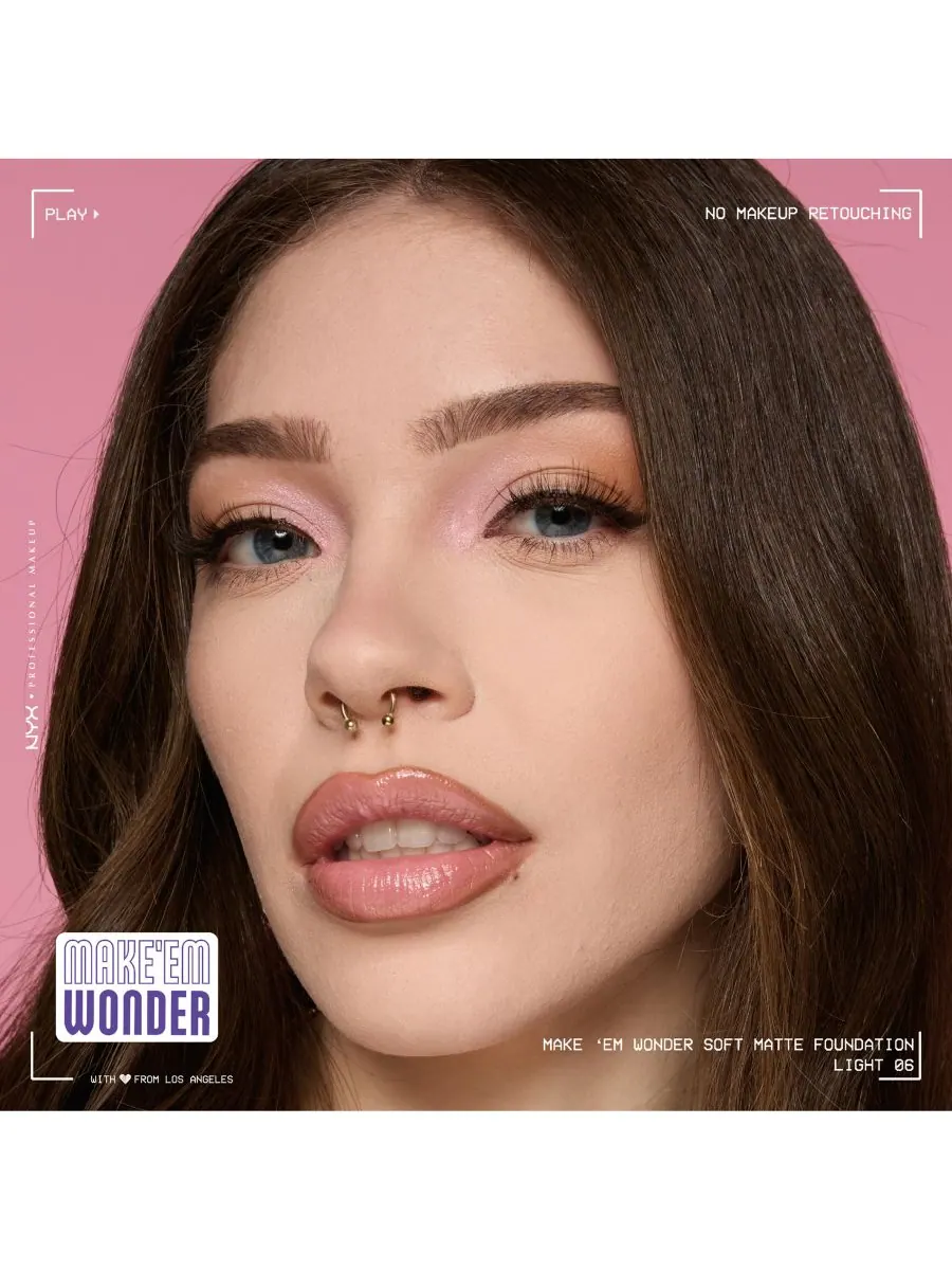Тональный крем Wonder Foundation, 0,84 унции NYX Professional Makeup — изображение 9 из 10