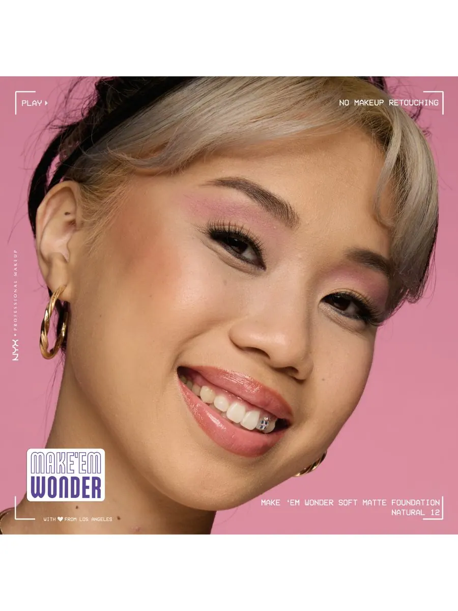 Тональный крем Wonder Foundation, 0,84 унции NYX Professional Makeup — изображение 9 из 10