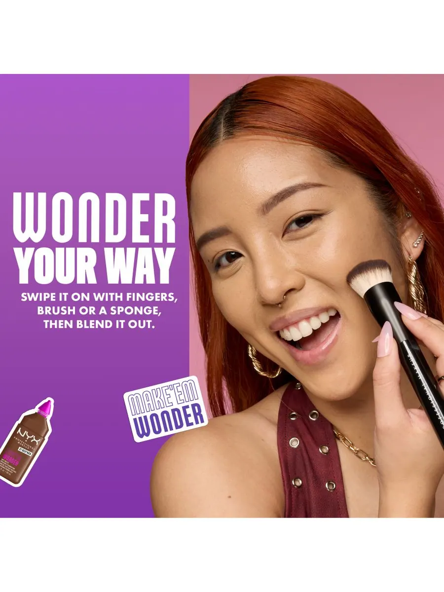 Тональный крем Wonder Foundation, 0,84 унции NYX Professional Makeup — изображение 9 из 10