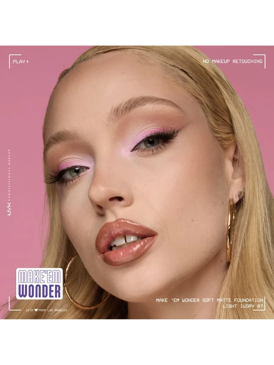 Тональный крем Wonder Foundation, 0,84 унции NYX Professional Makeup — изображение 10 из 10