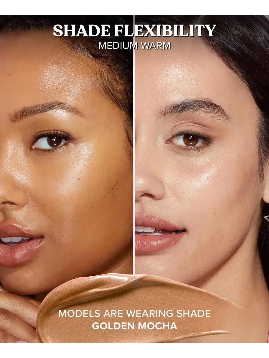 Too Faced Средство для улучшения цвета лица Born This Way Super Glow Multi-Use, 1 унция — изображение 4 из 10