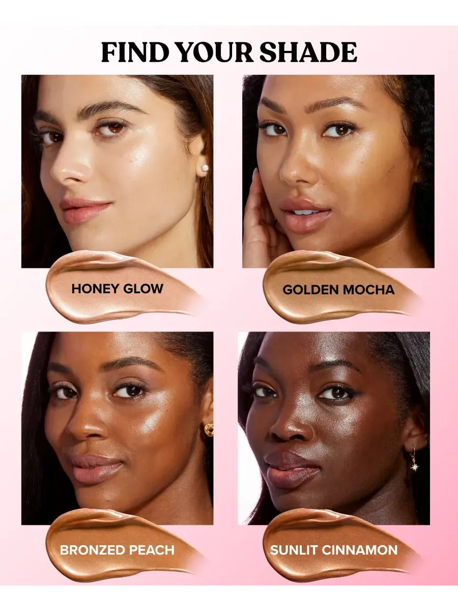 Too Faced Средство для улучшения цвета лица Born This Way Super Glow Multi-Use, 1 унция — изображение 5 из 10