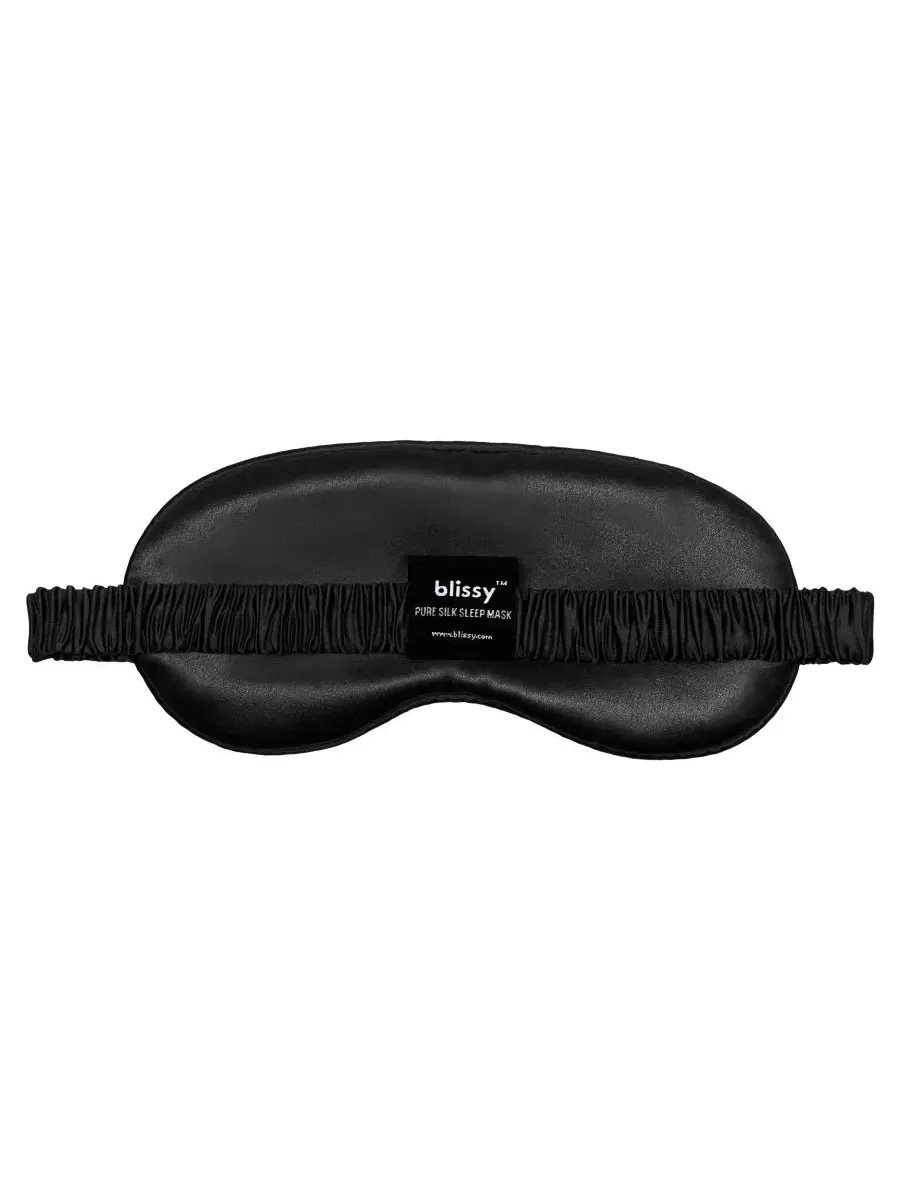 Маска для сна из шелка Pure Silk Sleep Mask BLISSY — изображение 3 из 3