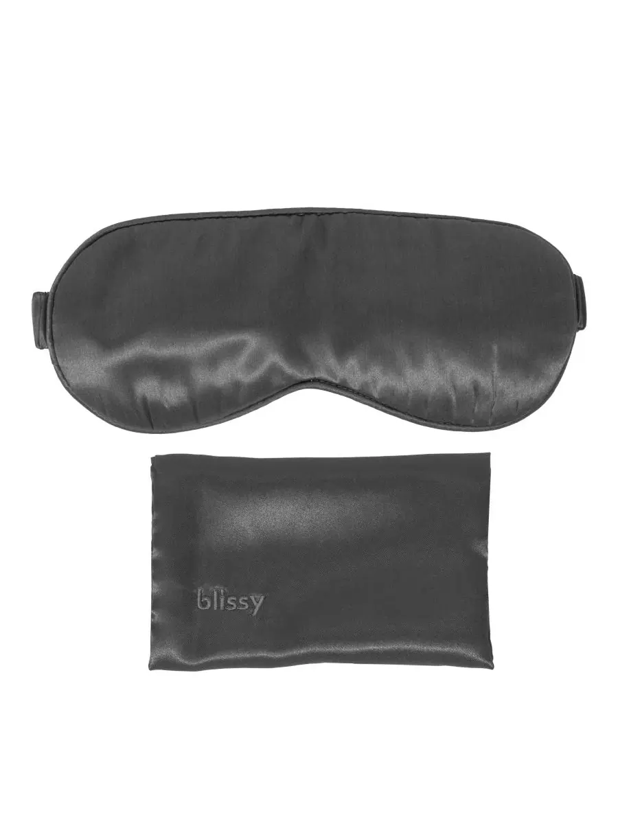 Шелковая маска для сна Pure Silk Sleep Mask BLISSY — изображение 2 из 3