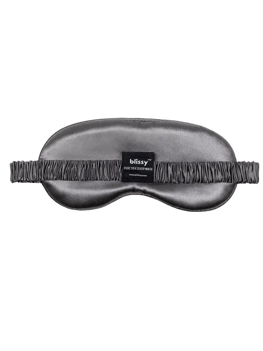 Шелковая маска для сна Pure Silk Sleep Mask BLISSY — изображение 3 из 3