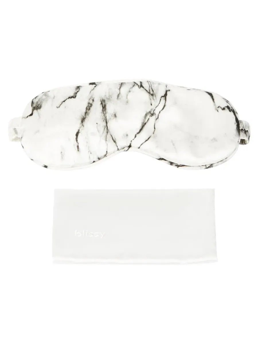 Маска для сна из шелка Pure Silk Sleep Mask BLISSY — изображение 2 из 3