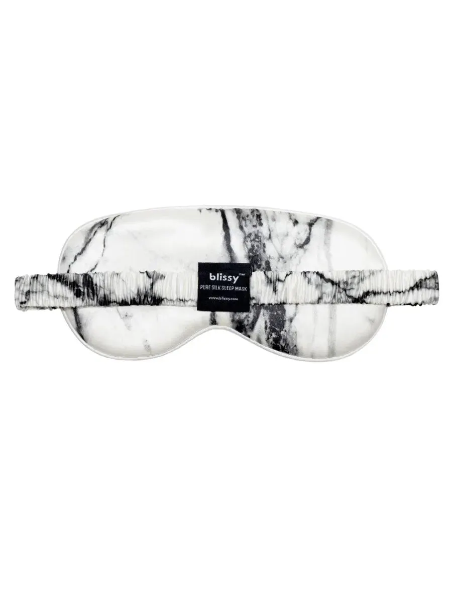 Маска для сна из шелка Pure Silk Sleep Mask BLISSY — изображение 3 из 3