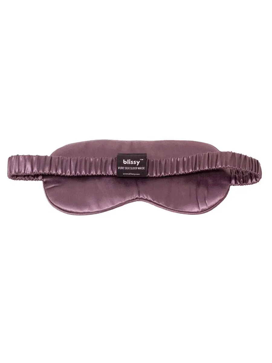 Шелковая маска для сна Pure Silk Sleep Mask BLISSY — изображение 3 из 3