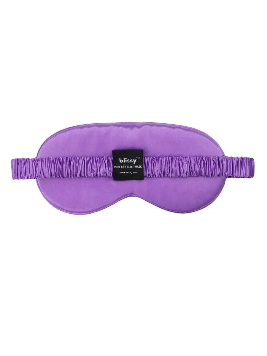 Маска для сна из шелка, 20×9 см, Orchid BLISSY — изображение 3 из 3