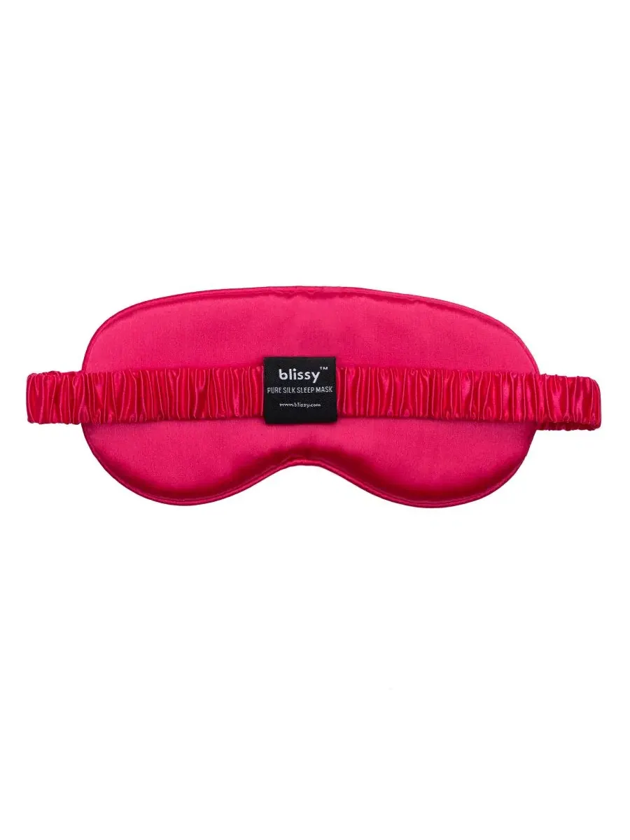 Шелковая маска для сна Pure Silk Sleep Mask BLISSY — изображение 3 из 3