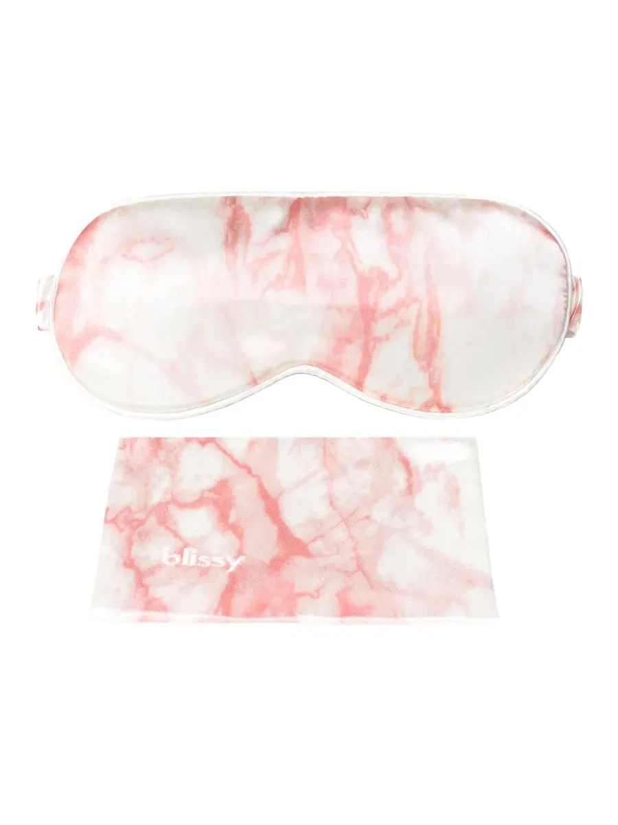 Шелковая маска для сна Pure Silk Sleep Mask BLISSY — изображение 2 из 3