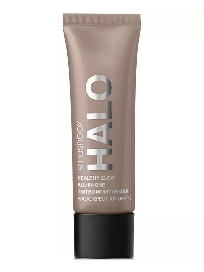 Mini Halo Healthy Glow Тонированный увлажняющий крем SPF 25, 0,41 унции Smashbox — изображение 1 из 10
