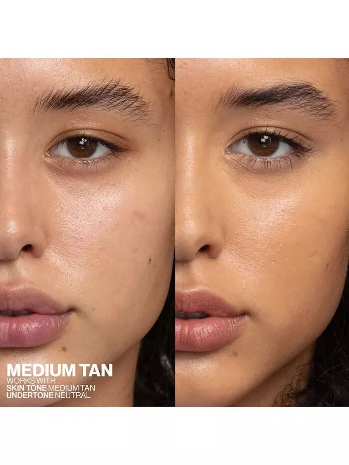 Mini Halo Healthy Glow Тонированный увлажняющий крем SPF 25, 0,41 унции Smashbox — изображение 3 из 10