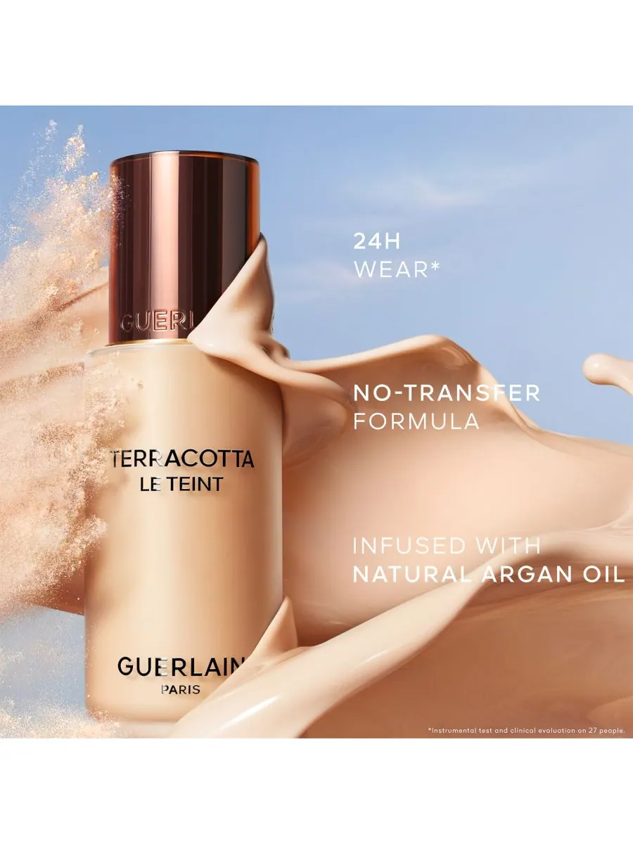 Терракотовая матовая основа Le Teint GUERLAIN — изображение 10 из 10
