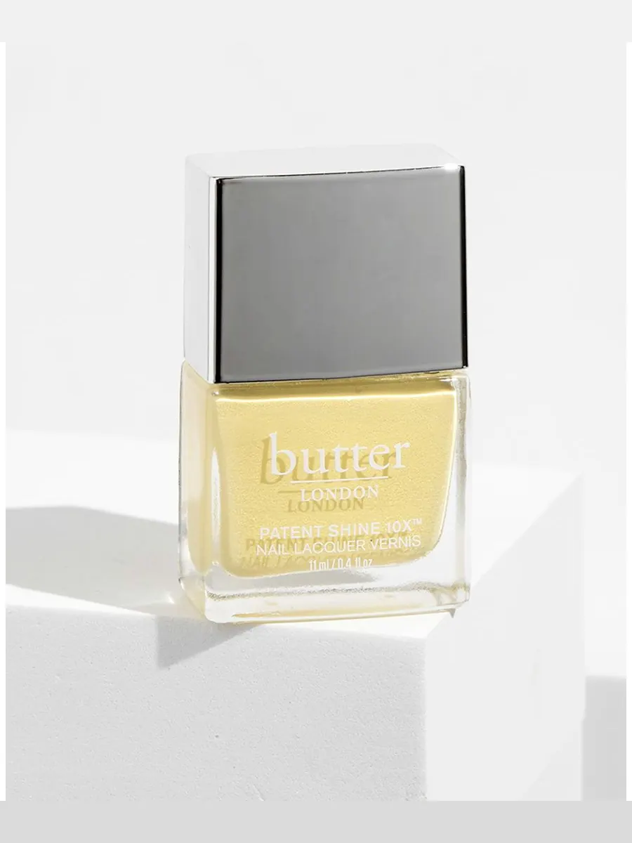 Лак для ногтей Patent Shine 10X, 0,4 унции Butter LONDON, цвет bit of sunshine — изображение 6 из 7