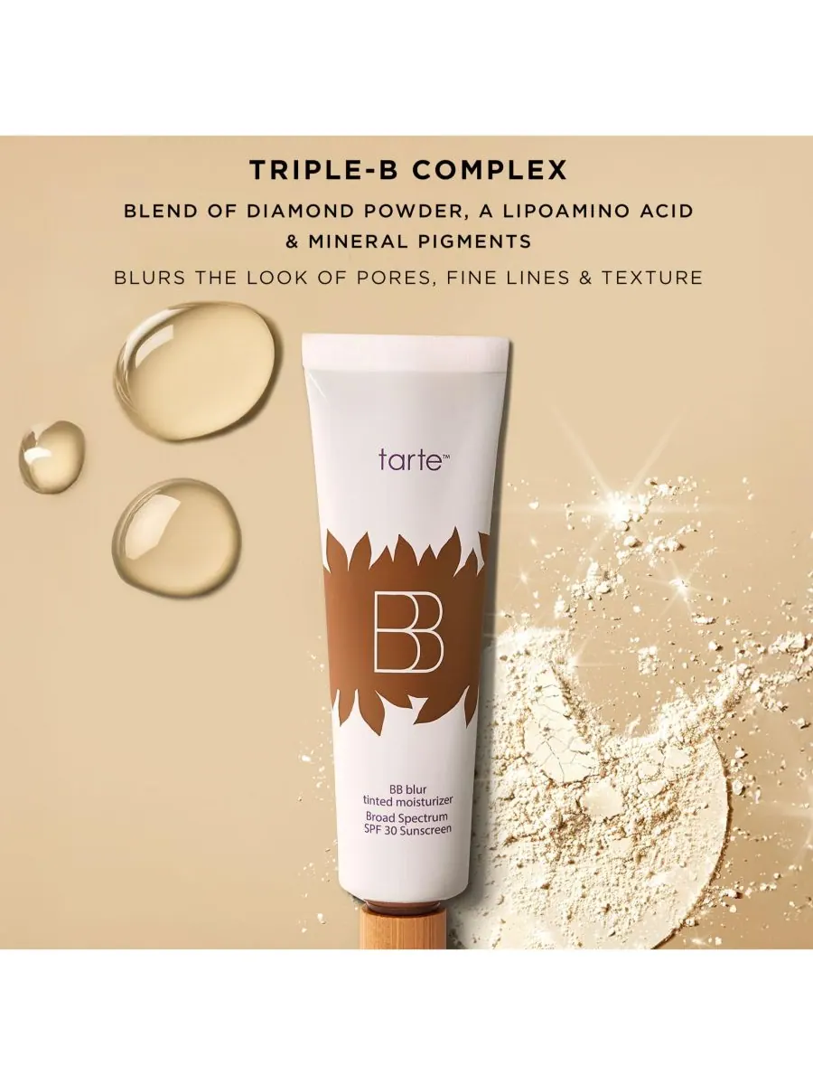 BB Blur Tinted Moisturizer - солнцезащитный крем широкого спектра действия с SPF 30 Tarte — изображение 9 из 9
