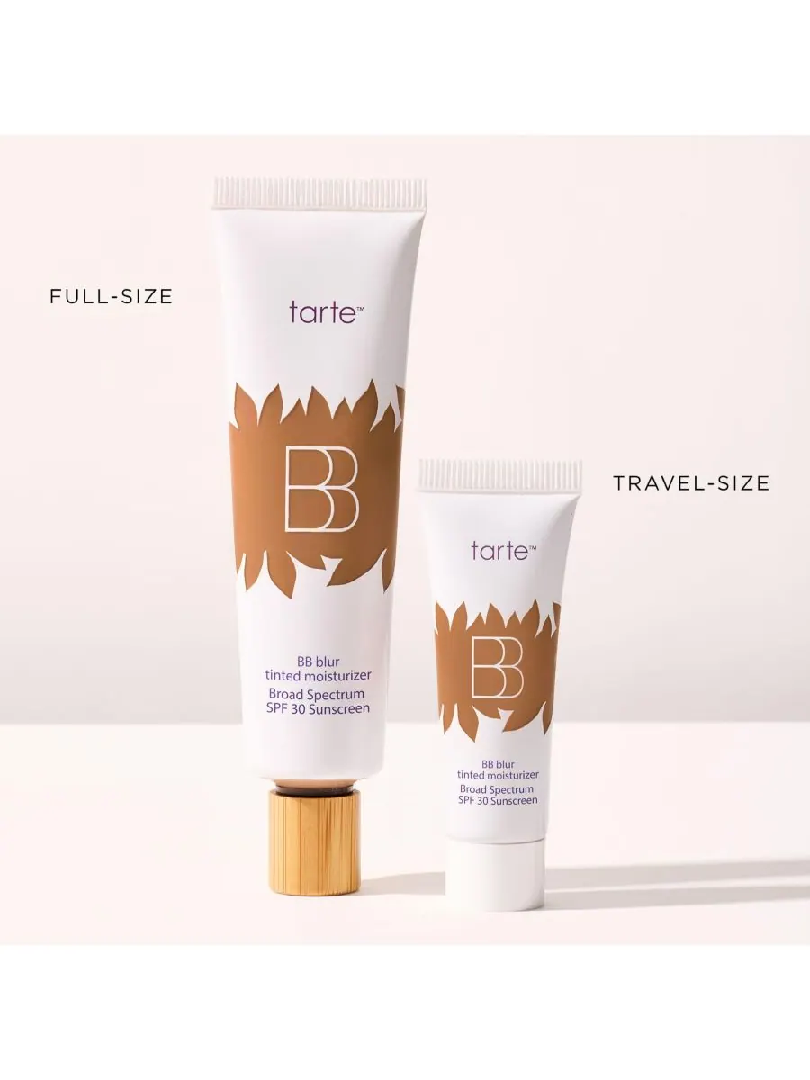 BB Blur Tinted Moisturizer - солнцезащитный крем широкого спектра действия с SPF 30 Tarte, цвет rich — изображение 7 из 9