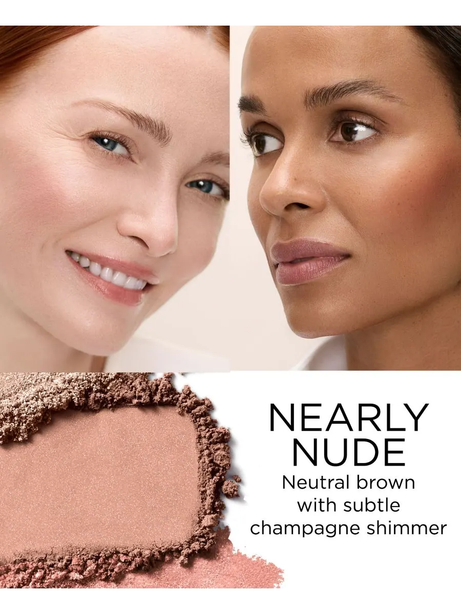Пудровые румяна с мерцающим и матовым финишем Elizabeth Arden, цвет nearly nude 03 — изображение 6 из 10
