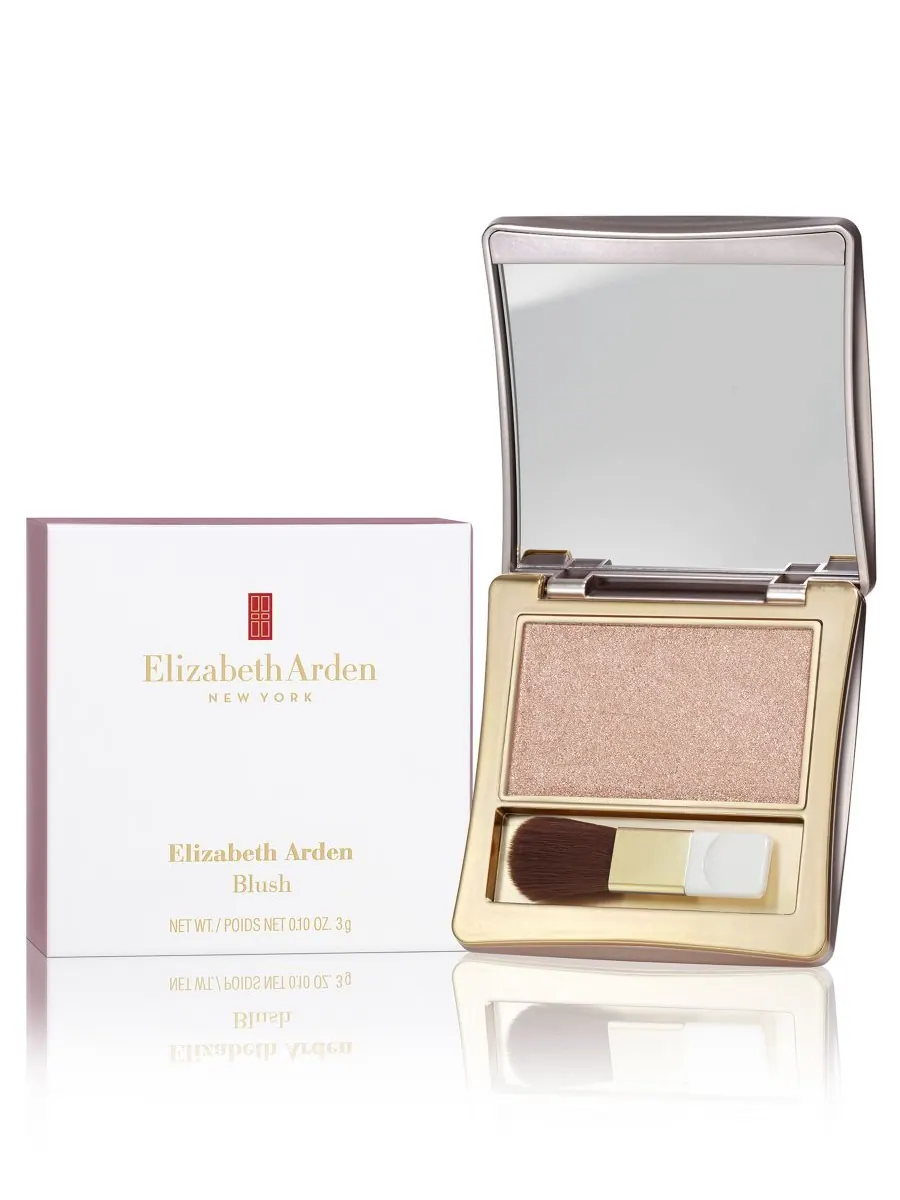 Пудровые румяна с мерцающим и матовым финишем Elizabeth Arden — розовый
