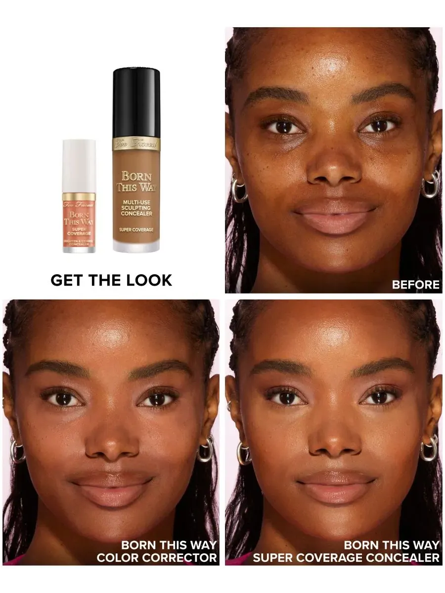 Корректор для лица Too Faced Born This Way Super Coverage Brighten and Correct, 0.6 унции, Sweet — изображение 2 из 4