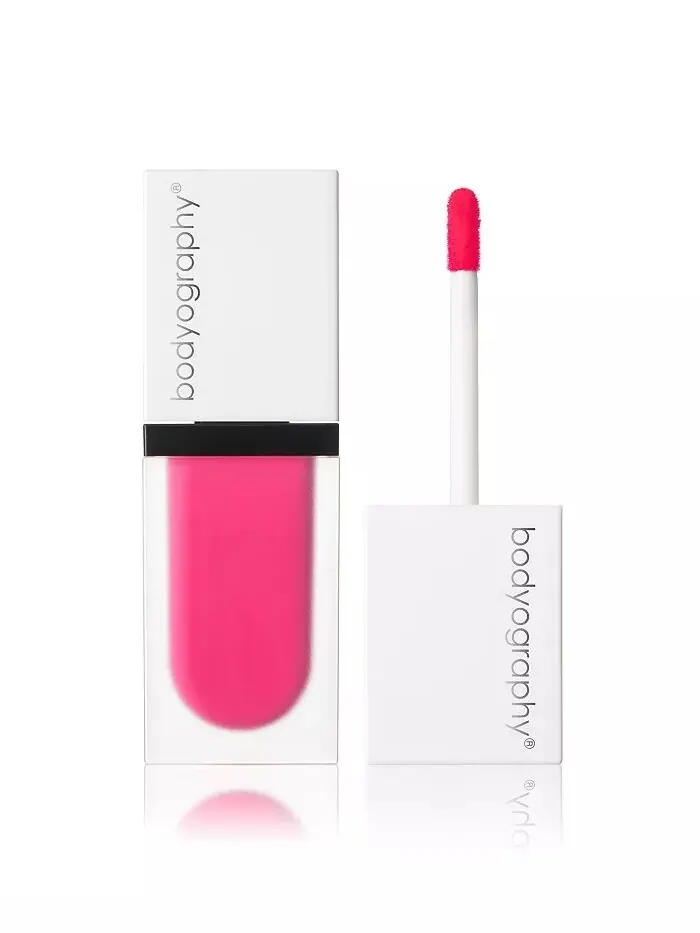 Color Cassette Жидкие румяна + губа, 0,19 унции Bodyography, цвет Amplify (bright fuchsia) — изображение 1 из 4