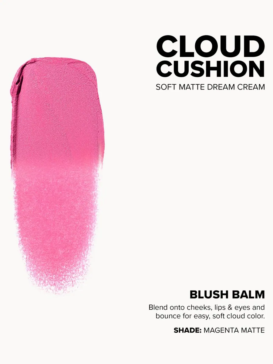 Бальзам-румяна Stax All Over Color Blush Balm NUDESTIX, цвет magenta matte — изображение 8 из 10