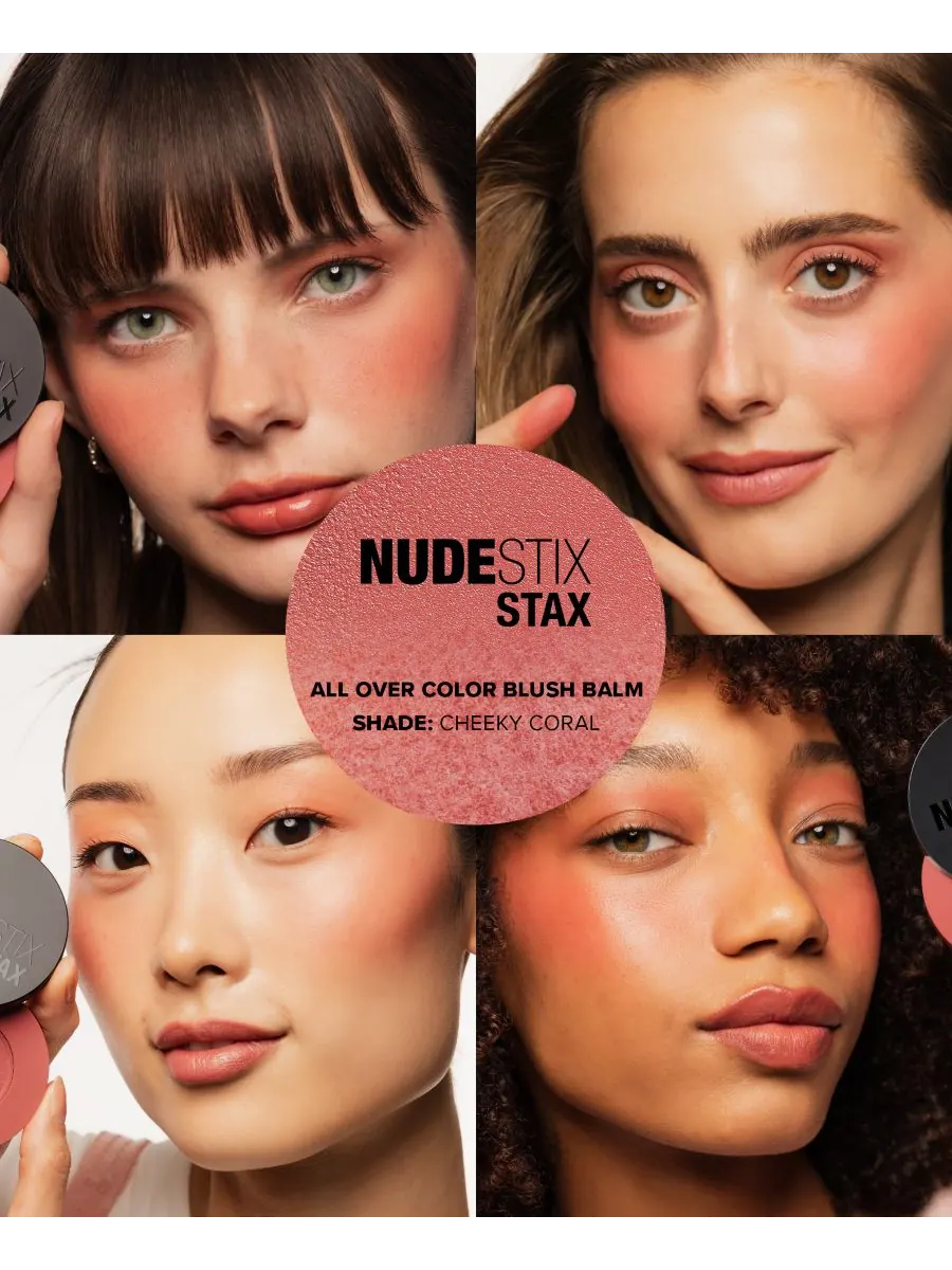 Бальзам-румяна Stax All Over Color Blush Balm NUDESTIX — изображение 3 из 10