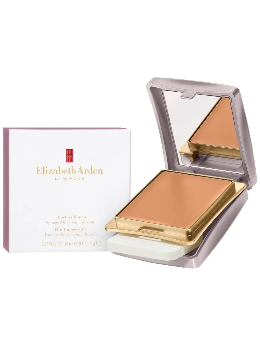 Elizabeth Arden Кремовая тональная основа Flawless Finish, наносимая спонжем — бежевый