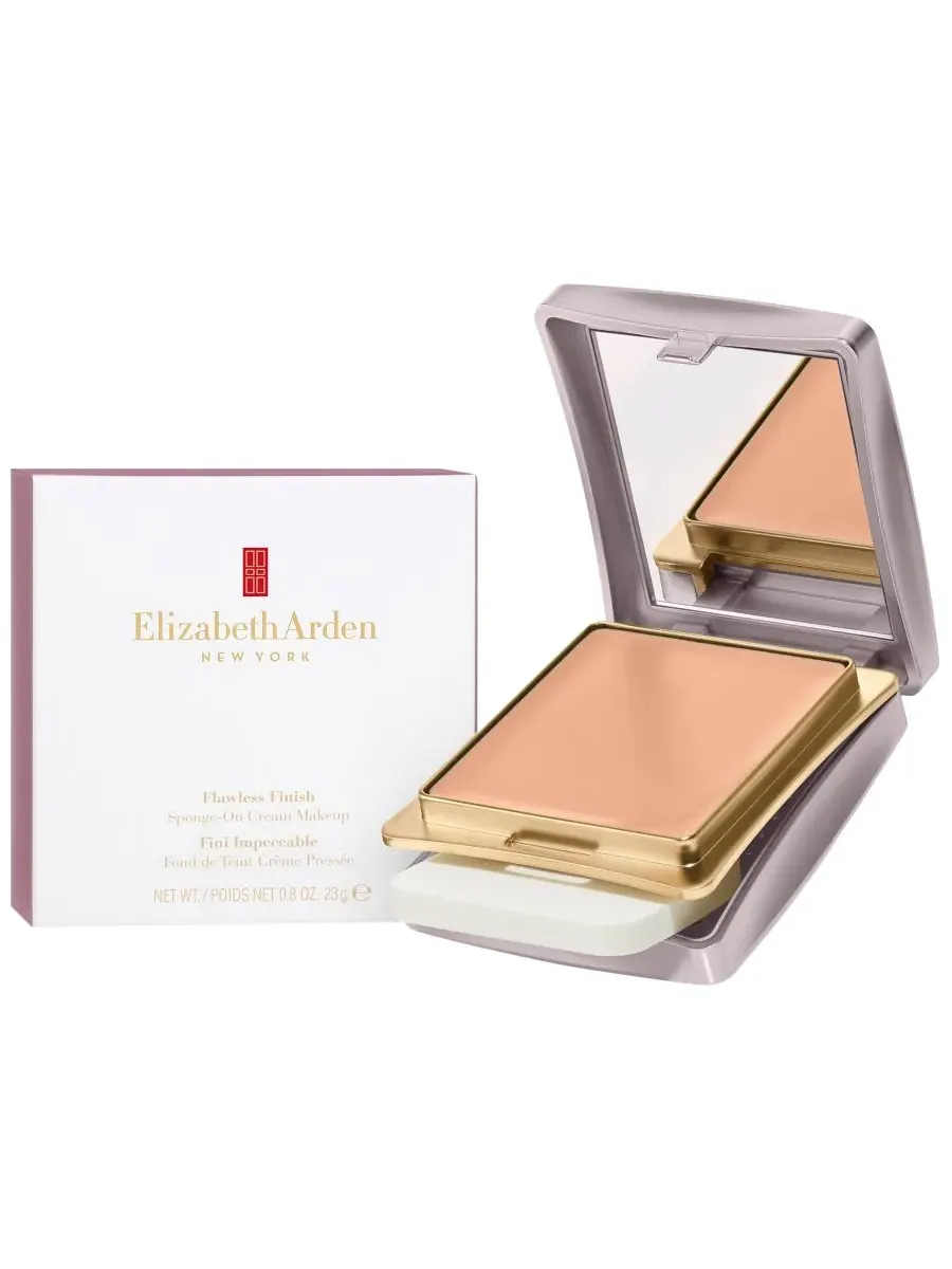 Elizabeth Arden Кремовая тональная основа Flawless Finish, наносимая спонжем — изображение 1 из 10