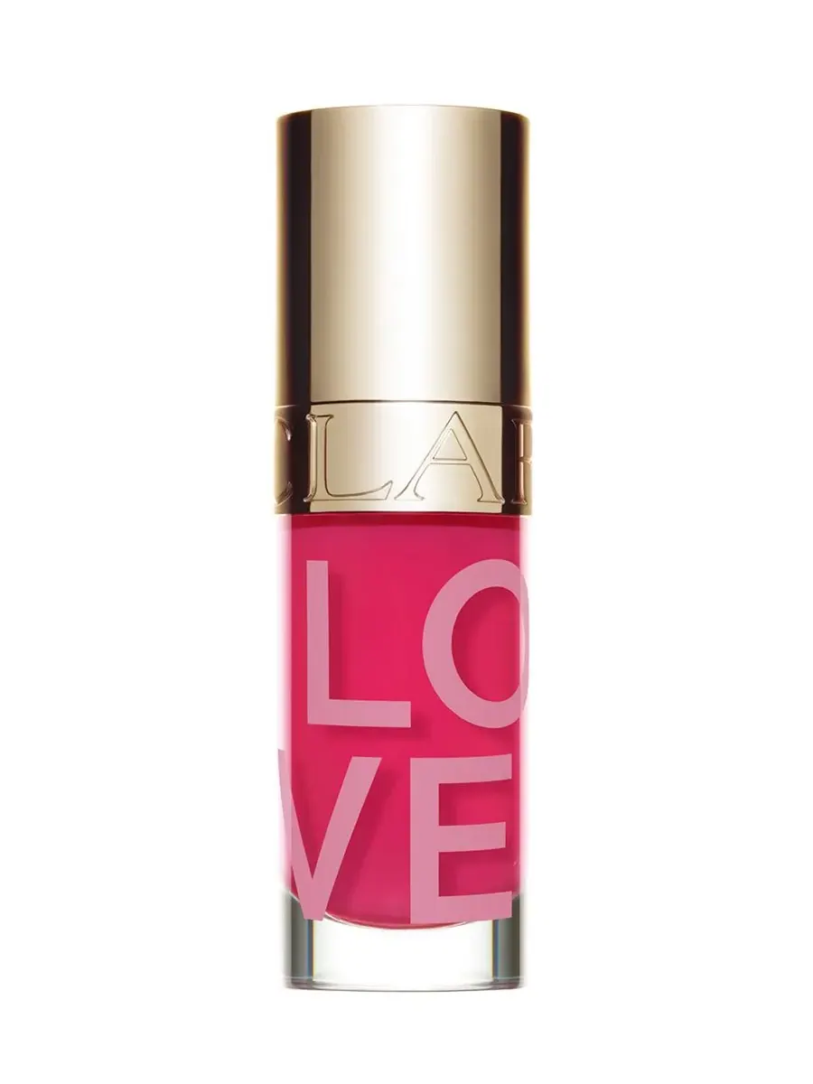Лимитированная серия масла для губ LOVE Collection Clarins — розовый
