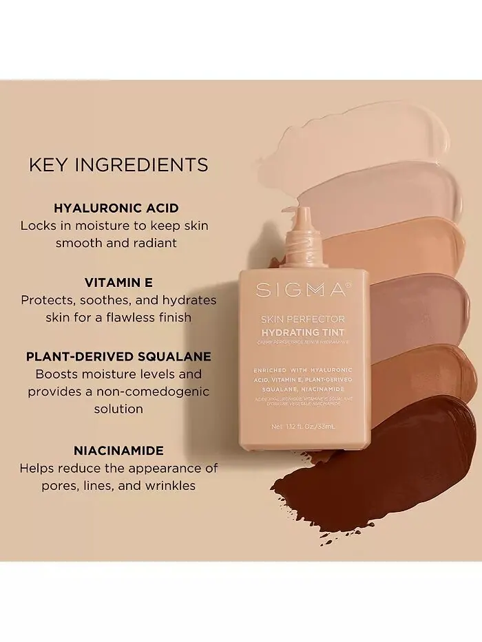 Увлажняющие тинты Skin Perfector Sigma Beauty — изображение 9 из 12