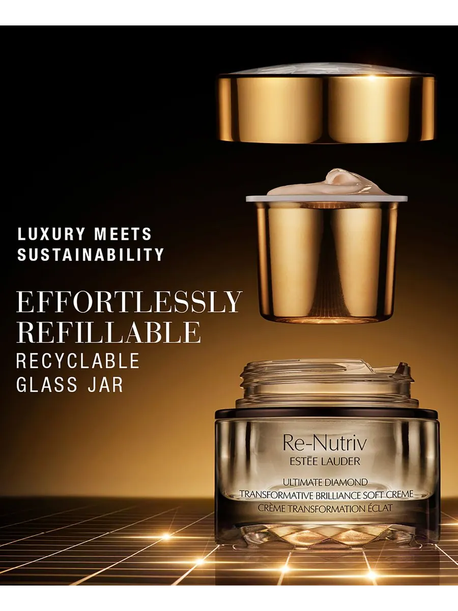 Сменный блок крема для лица Estée Lauder Re-Nutriv Ultimate Diamond Brilliance, 50 мл — изображение 5 из 8
