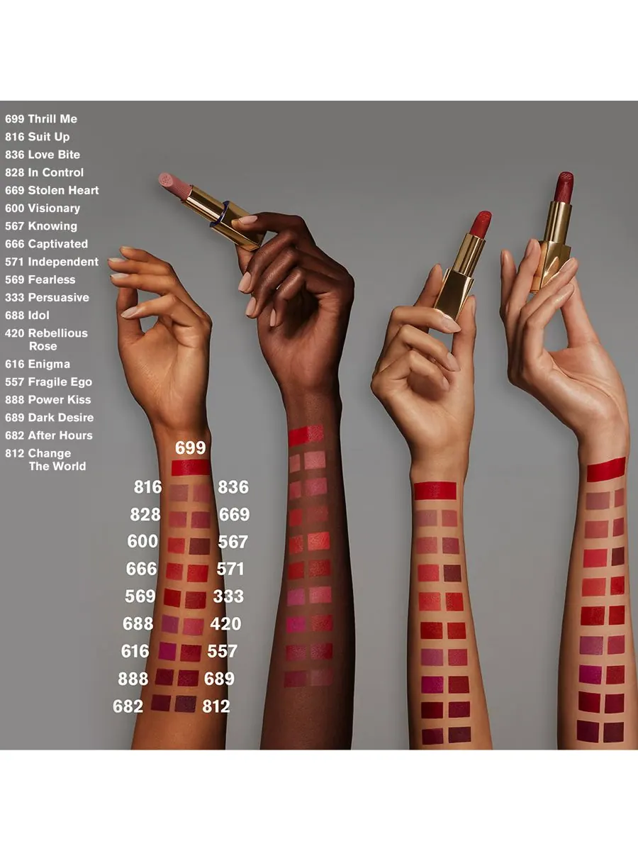 Стойкая матовая помада Estée Lauder Pure Color, матовое покрытие, цвет Demand — изображение 6 из 10