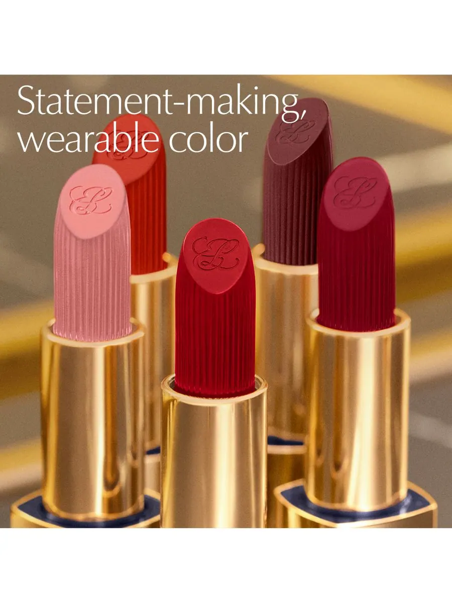 Стойкая матовая помада Estée Lauder Pure Color, с эффектом увеличения объема, цвет Enigma — изображение 8 из 10