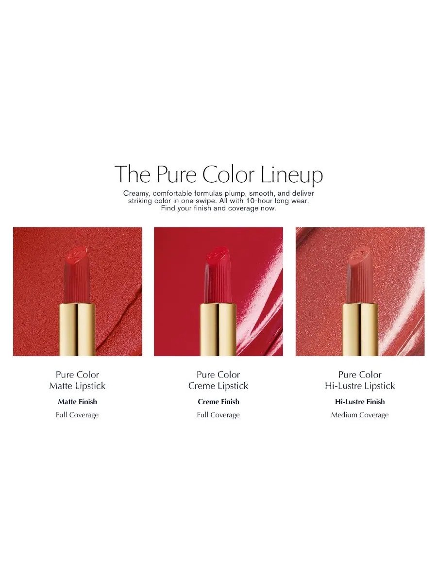 Стойкая матовая помада Estée Lauder Pure Color, оттенок Idol — изображение 10 из 10