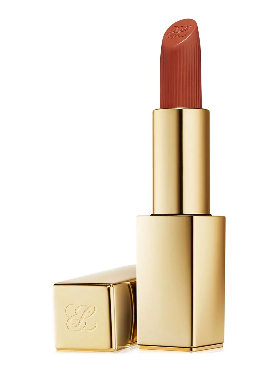Стойкая матовая помада Estée Lauder Pure Color, матовое покрытие, цвет fiercely — изображение 1 из 10