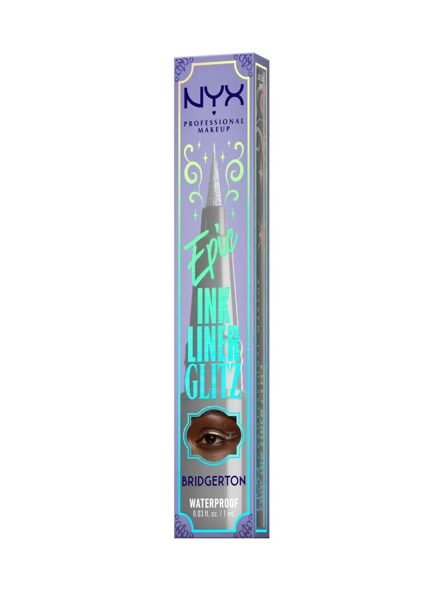 Хранилище коллекции Бриджертона NYX Professional Makeup, glitzed серебро — изображение 7 из 9
