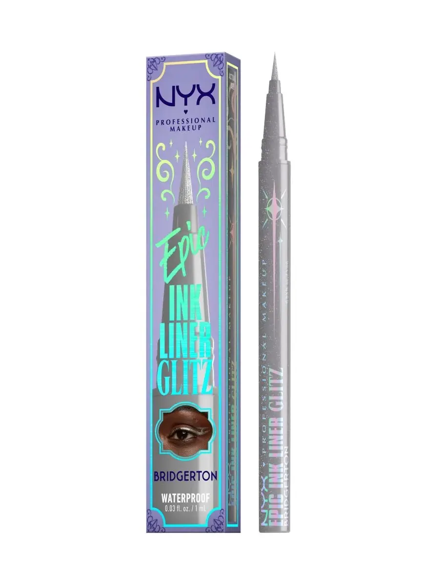 Хранилище коллекции Бриджертона NYX Professional Makeup, glitzed серебро — изображение 9 из 9