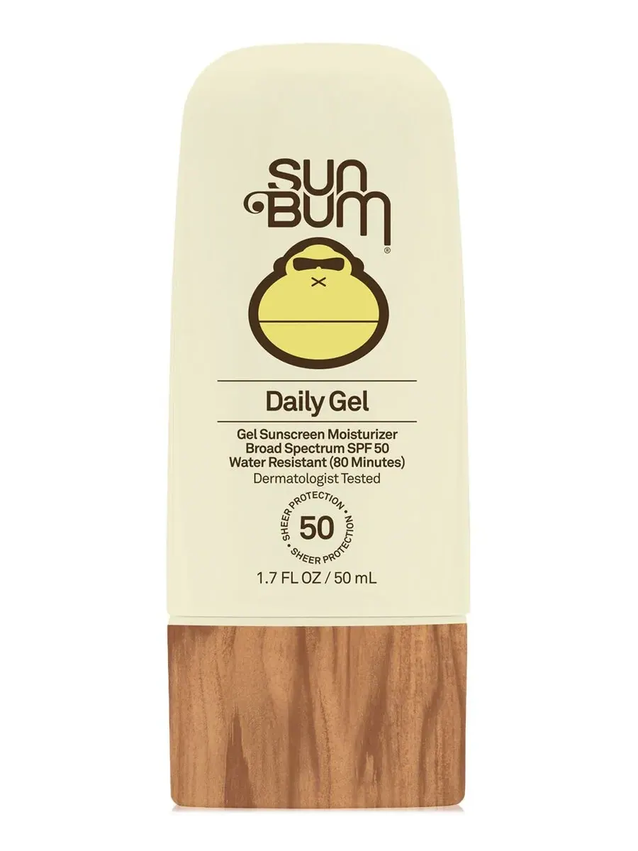 Sun Bum Ежедневный увлажняющий солнцезащитный гель для лица SPF 50, 1,7 унции — мульти