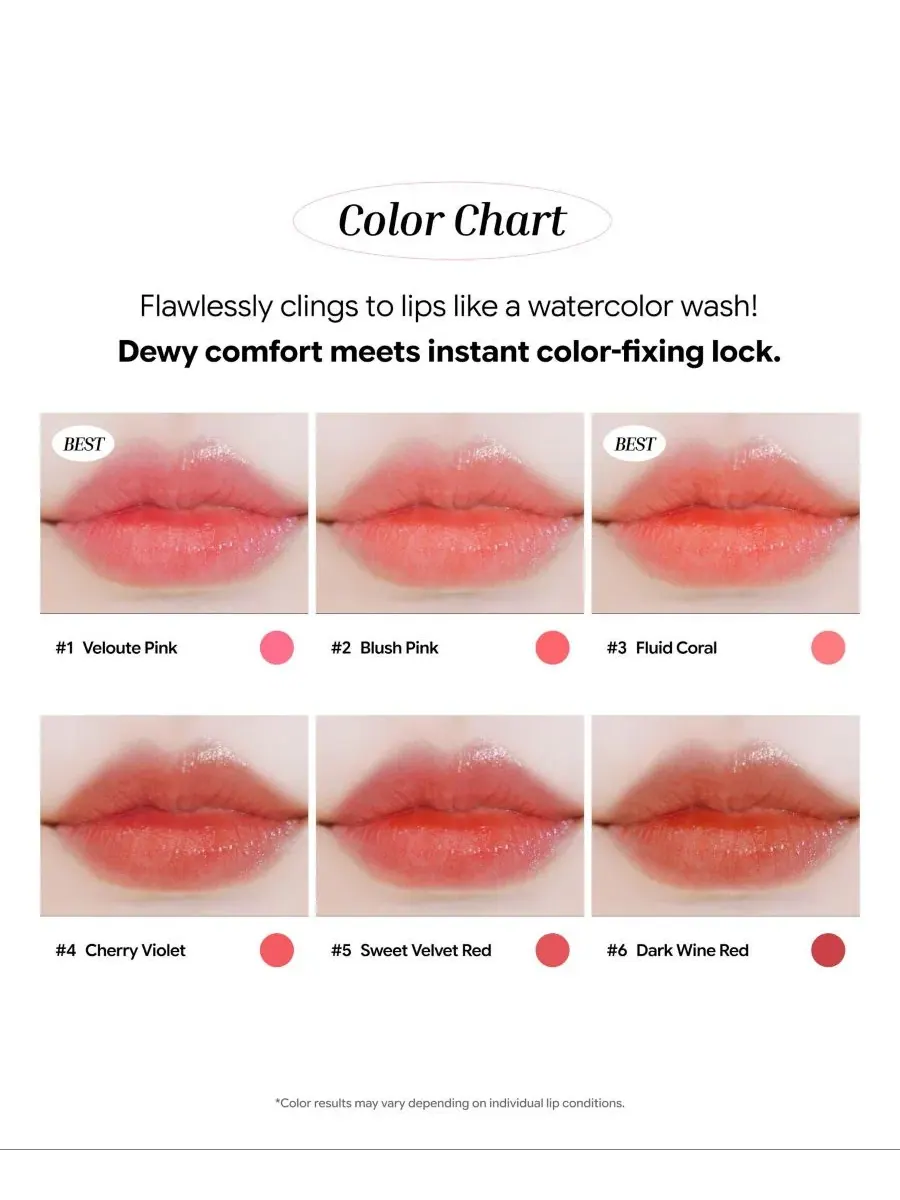 Тинт для губ Water Jelly Tint SIIA Cosmetics — изображение 3 из 10