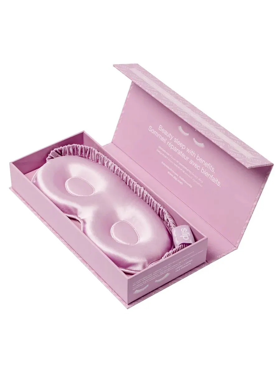 Маска для сна контурная из шелка с защитой ресниц, Pure Silk Contour Sleep Mask Slip — изображение 3 из 6