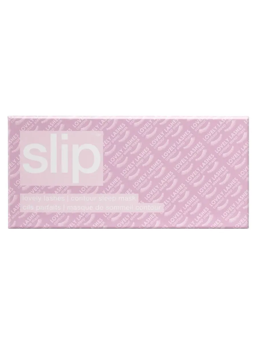 Маска для сна контурная из шелка с защитой ресниц, Pure Silk Contour Sleep Mask Slip — изображение 6 из 6