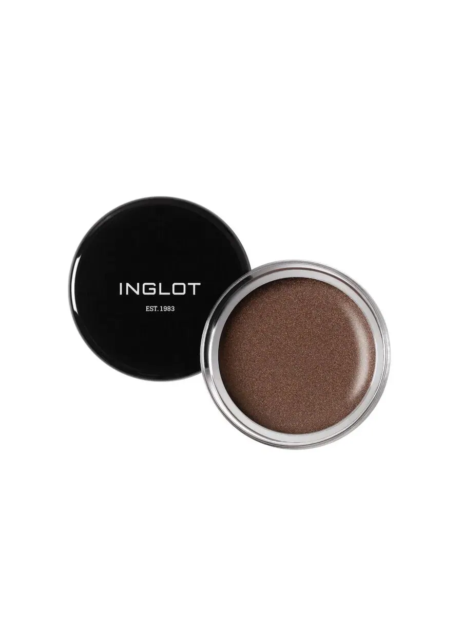 Водостойкий кремовый лайнер для глаз с мерцающим коричневым цветом INGLOT — изображение 1 из 5