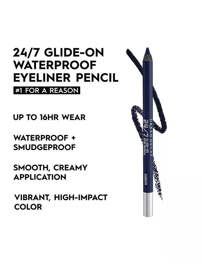 Водостойкая подводка для глаз 24/7 Urban Decay — изображение 7 из 10