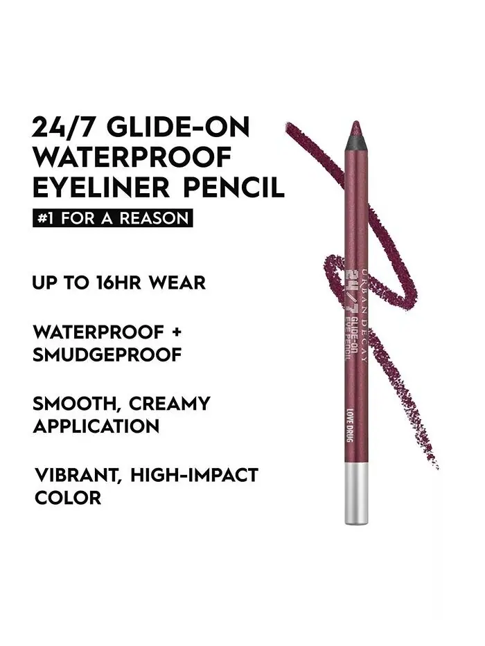 Водостойкая подводка для глаз 24/7 Urban Decay — изображение 6 из 8