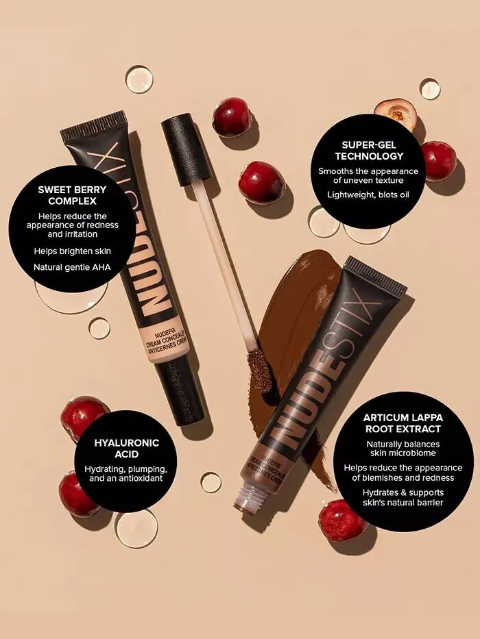 Кремовый консилер Nude Fix, 0,34 унции Nudestix, цвет Nude 7 — изображение 8 из 13