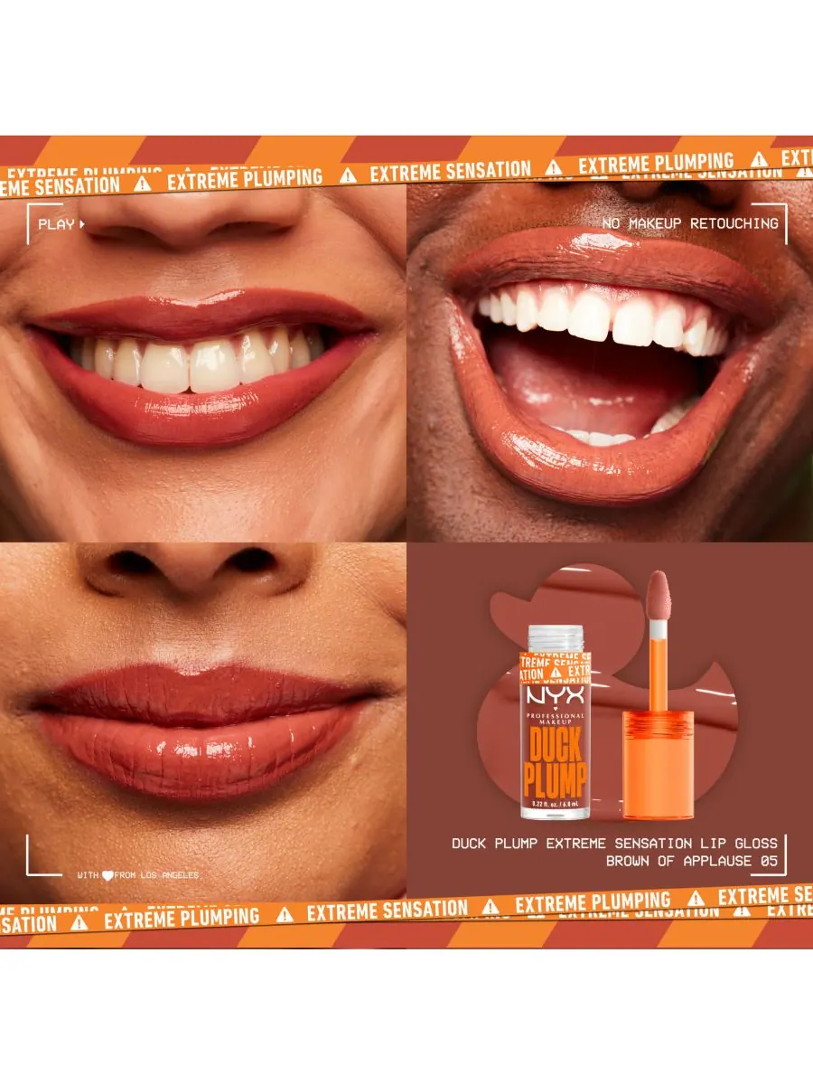 Блеск для губ Duck Plump NYX Professional Makeup — изображение 5 из 7