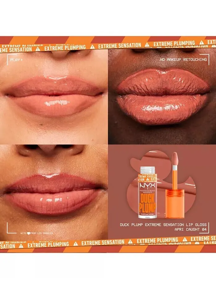 Блеск для губ Duck Plump Nyx Professional Makeup, цвет Cherry Spice — изображение 5 из 7